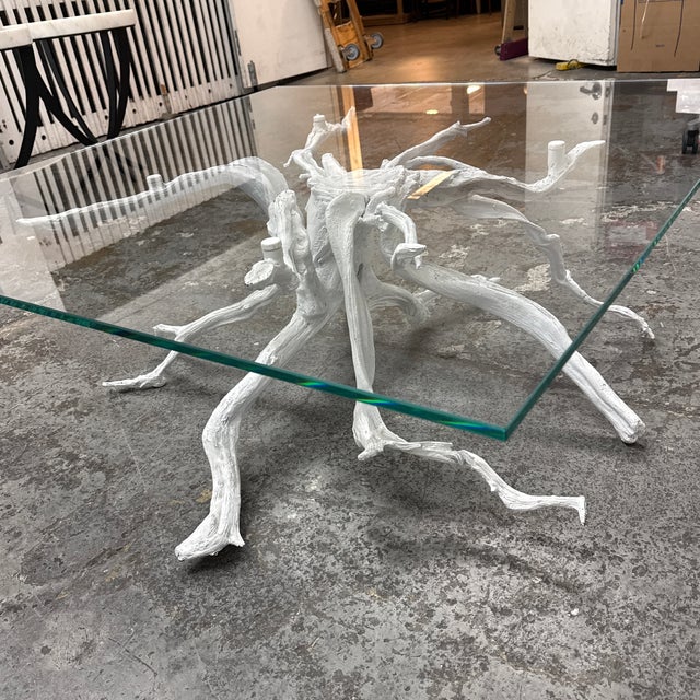 White Revelation From Uttermost Big Sur Driftwood Coffee Table For Sale - Image 8 of 12