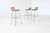 Charlotte Perriand Leather Bar Stools by Charlotte Perriand, 1960s, Set of 3 For Sale - Image 4 of 18