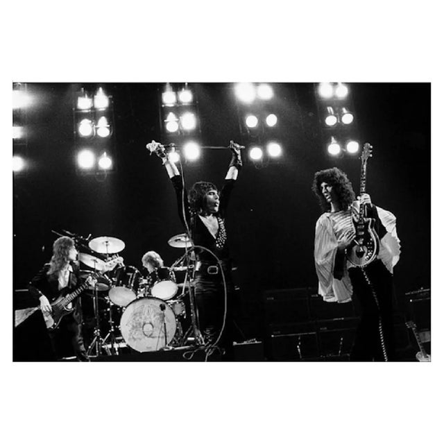 Mick Rock, Queen on Stage, 1974, Estate Photograph Print For Sale