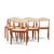 Mid-Century Modern Kai Kristiansen Model 31 Mid Century Danish Teak Dining Chairs - Set of 6 For Sale - Image 3 of 11