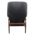 Black Vintage John Bone Style Reclining Lounge Chair For Sale - Image 8 of 9