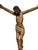 Antique 17th C Spanish Colonial Crucified Christ Santos Sculpture.