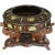 Late 19th Century 19th Century Anglo-Indian, Wood Quill Bowl Supported by Multi Elephant Stand For Sale - Image 5 of 5