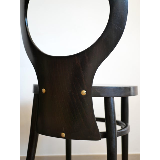 Wood Vintage Mouette Model Chairs from Baumann, 1950s, Set of 6 For Sale - Image 7 of 14