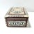 1960s Vintage Anglo-Indian Mosaic Inlay Jewelry Box – Moorish Mother of Pearl Trinket Casket For Sale - Image 5 of 8