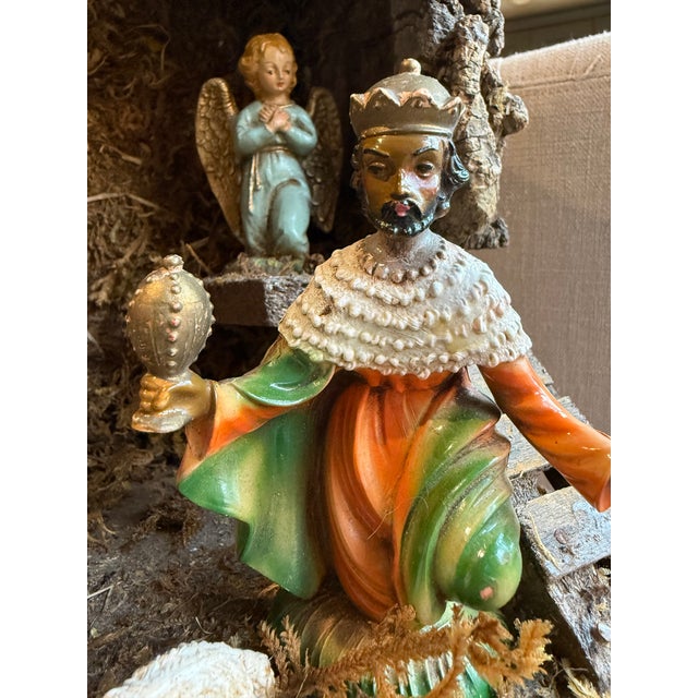 1960’s Italian Crèche Nativity Large Set For Sale - Image 14 of 18