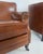 Brown Leather Club Chair, 1990s For Sale - Image 6 of 15
