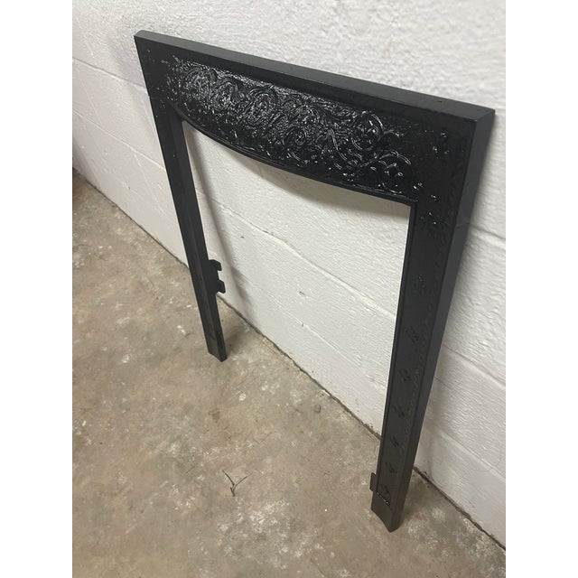 Early 19th Century 24.5" W X 30"h With 3" Flair Fleur De Lys Decorative Fireplace Surround Peerless Manufacturing...