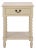 Athena Bobbin Accent Table in Sand For Sale