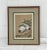1970s Vintage Mid Century Modern Framed Art For Sale - Image 5 of 6