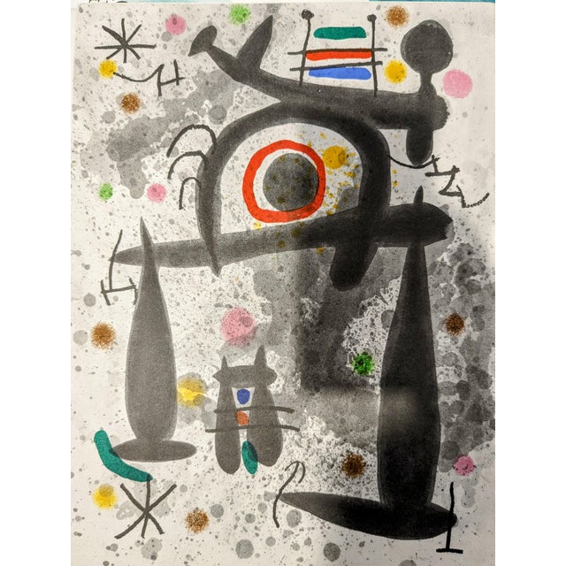Joan Miro, Composition, Original Lithograph, 1971 For Sale - Image 7 of 7