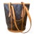 A 2006 Louis Vuitton Monogram Coated Canvas and Leather Bucket Gm Tote Bag For Sale
