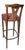 Mid 20th Century Pr. Bentwood Counter Stools by Thonet For Sale - Image 9 of 13