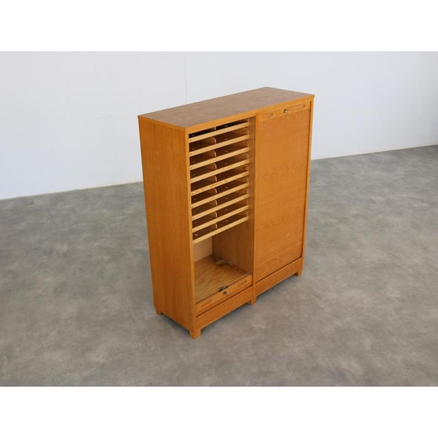 1960s Vintage Swedish Filing Cabinet, 1960s For Sale - Image 5 of 9