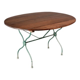 19th Century Country French Walnut Dining Table For Sale
