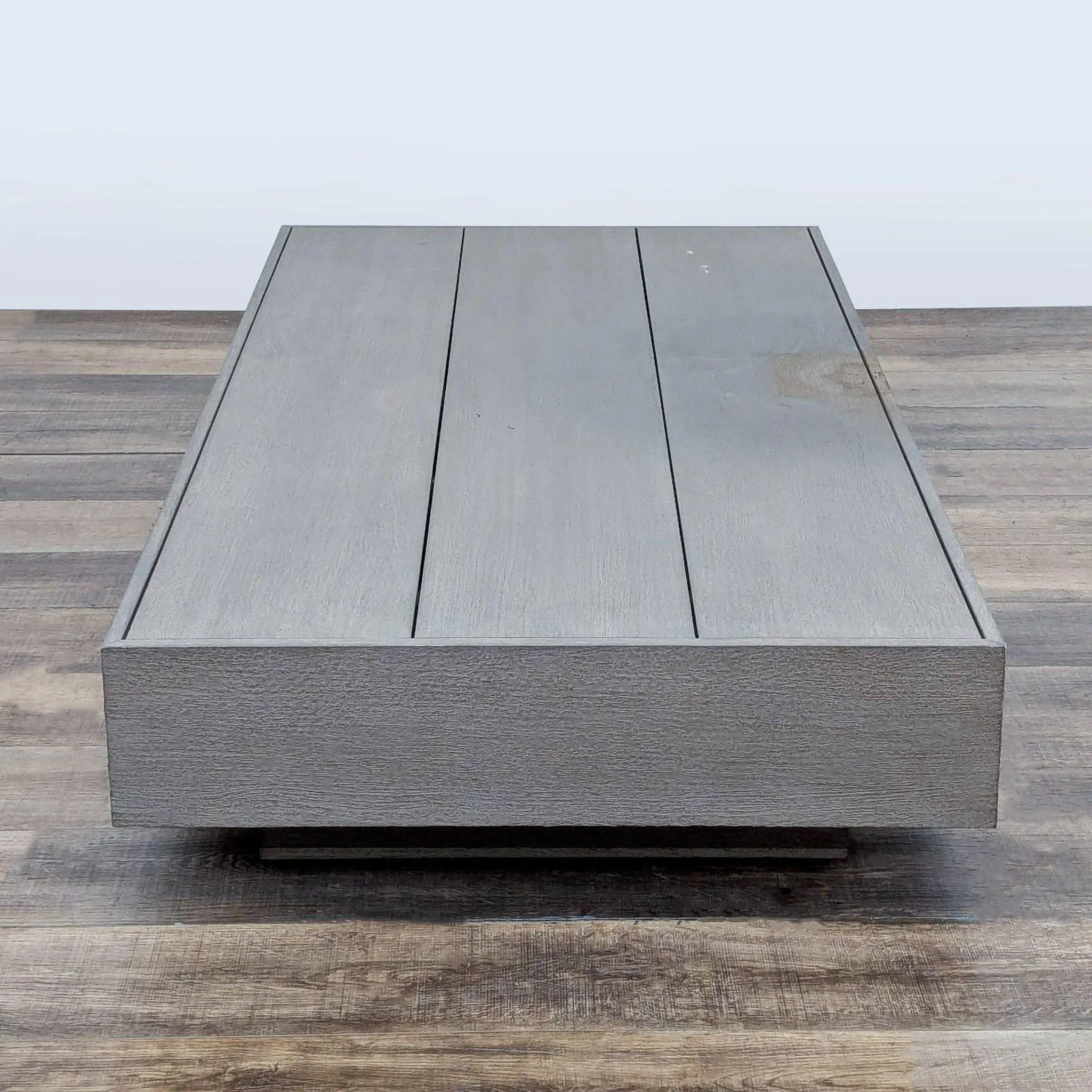 Restoration Hardware Cape Town Teak Coffee Table - Thumbnail 4
