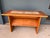 A beautifully proportioned Danish Modern console table by Gangsø Møbler, confirmed by the original Gangsø "Made in...