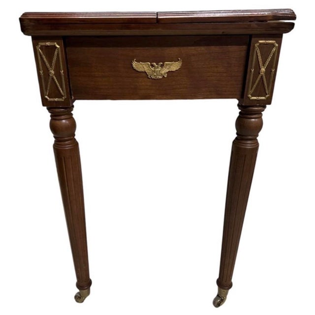 Traditional 1980s The Franklin Mint Limited Edition "The House of Favorite Imperial" 5-in-1 Game Table For Sale - Image 3 of 10