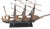Mid 20th Century Vintage Model Ocean Ship Galleon Frigate For Sale - Image 5 of 5