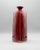 Cinnabar Red Shigaraki Bottle Vase Atsushi Yuba, Japan, 1980s For Sale - Image 3 of 14