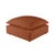 Cali Rust Performance Fabric Ottoman For Sale In Los Angeles - Image 6 of 6