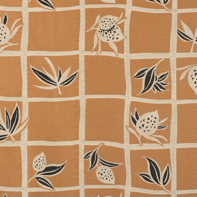 Schumacher High Line Fabric In Cuivre For Sale In New York - Image 6 of 6