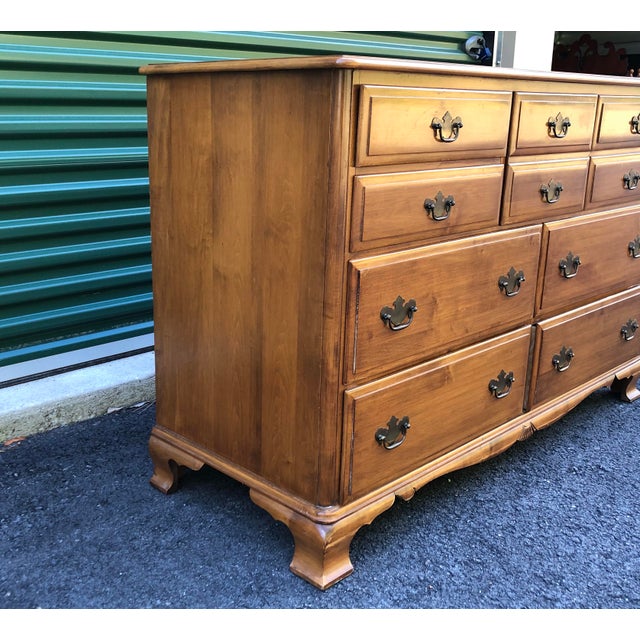 Solid Maple Dresser by Kling Furniture Chairish
