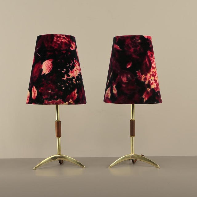 Italian Table Lamps attributed to Rupert Nikoll, 1950s, Set of 2 For Sale - Image 10 of 10