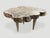Andrianna Shamaris Live Edge Single Charred Cerused Teak Wood Side Table For Sale - Image 16 of 18