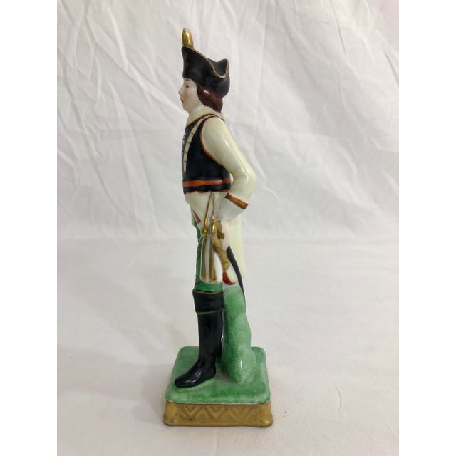 charming statue of a Napoleonic Soldier