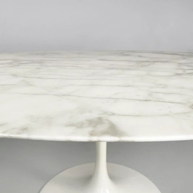 Italian Modern Round Tulip Dining Table by Eero Saarinen for Knoll, 2000s For Sale - Image 6 of 18
