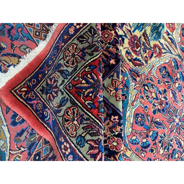 1940s Old Persian Gazvin Area Rug 11'8" X 20'8' For Sale - Image 11 of 13