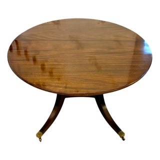 Vintage Extendable Mahogany Dining Table, 1920 For Sale
