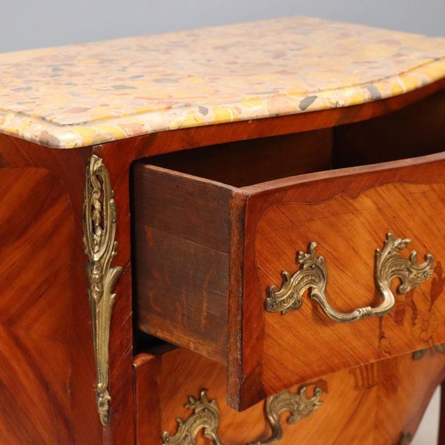 Small Baroque Style Chest of Drawers For Sale - Image 3 of 12