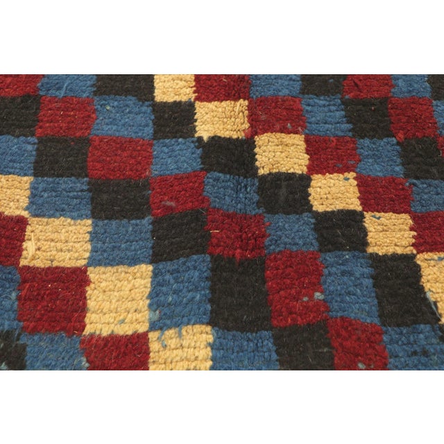 Mid 20th Century Mid 20th Century Vintage Turkish Tulu Rug, 03'10 X 08'02 For Sale - Image 5 of 10