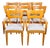 1960s Mid Century Modern Dining Chairs Set 8 Heywood Wakefield Dog Bone Armchair MCM For Sale