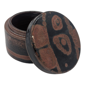 Elly and Wilhelm Kuch Studio Pottery Lidded Box
