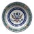 Handpainted Bowl With the Seal of the United States "E Pluribus Unum" ("Out of Many, One") For Sale