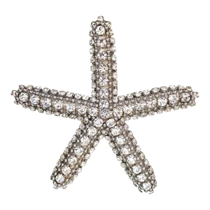 Swarovski Crystals Starfish Decorative Accents