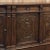 Burnt Umber 19th Century French Walnut Neoclassical Buffet With Four Seasons For Sale - Image 8 of 12