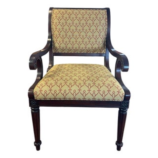 Vintage Neo-Classical Empire Drexel Heritage Arm Chair For Sale