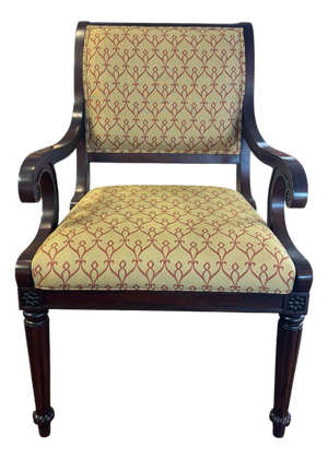 Vintage Neo-Classical Empire Drexel Heritage Arm Chair