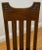 Arts & Crafts American Oak Side Chair C.1920 Hand Carved - Custom Made - Leather Upholstery 19" wide x 16" deep x 18" high...