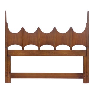 Mid-Century Queen Size Headboard by Thomasville For Sale
