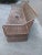 Russell Woodard Style Spun Fiberglass Outdoor Sofa Dark Beige For Sale - Image 4 of 7