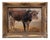 Heinrich Von Zügel, Bull, 1953, Oil on Canvas, Framed For Sale