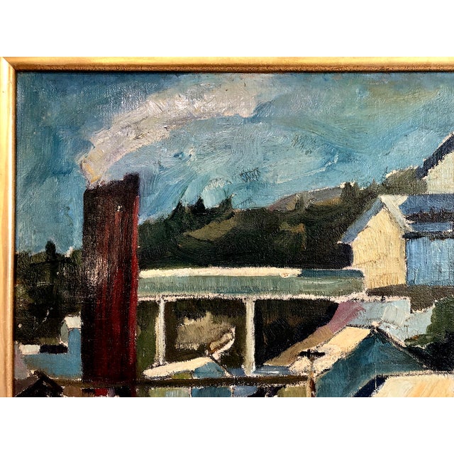 American Early 20th-Century California Landscape “San Juan” by Homer F. Levinson For Sale - Image 3 of 9