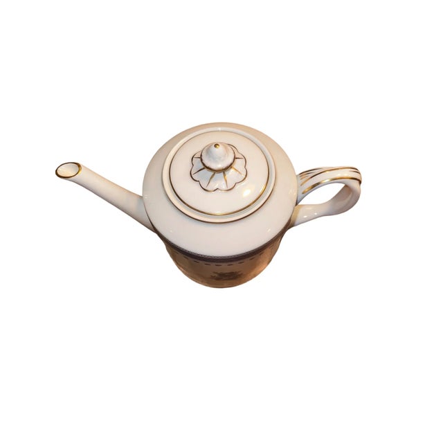 Late 20th Century Late 20th Century Mottahedeh Indigo Tea Set- 3 Pieces For Sale - Image 5 of 11