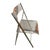 Early 21st Century Cb2 Peekaboo Style Clear Transparent Folding Ghost Chair For Sale