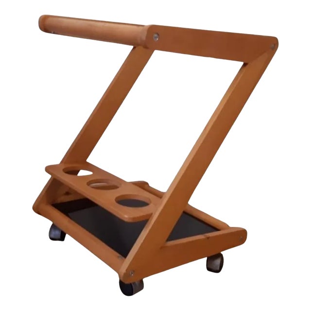 Mid-Century Serving Bar Cart, 1969 For Sale